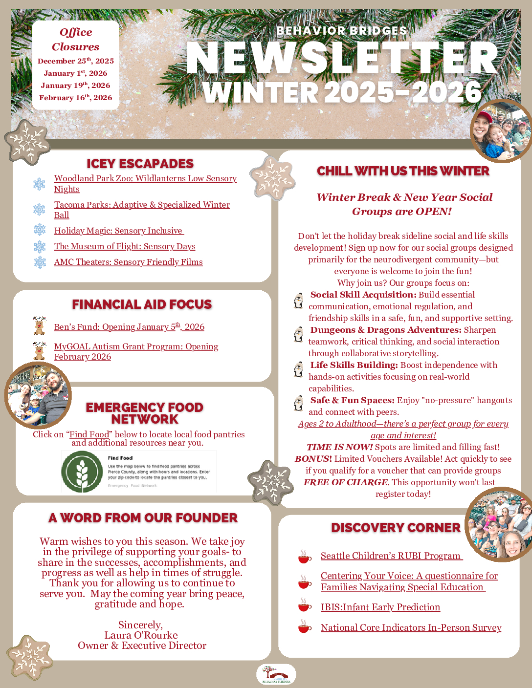Winter 2025-2026 Newsletter