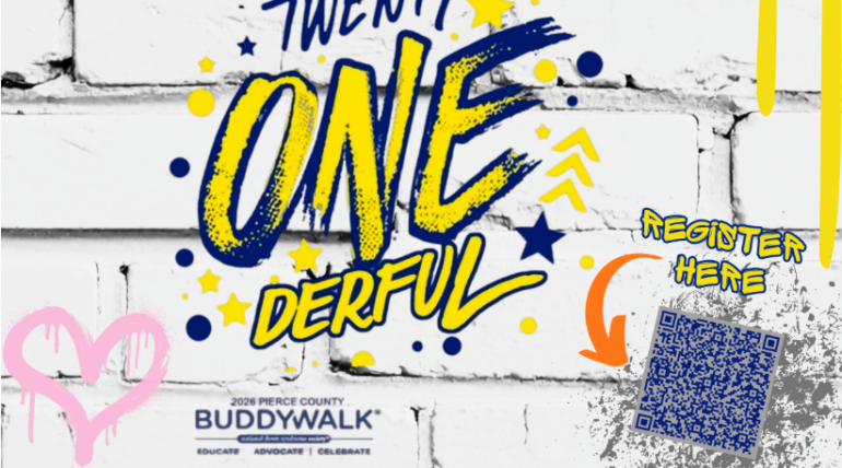 💙 Come Celebrate with Us at the Pierce County Buddy Walk! 💛